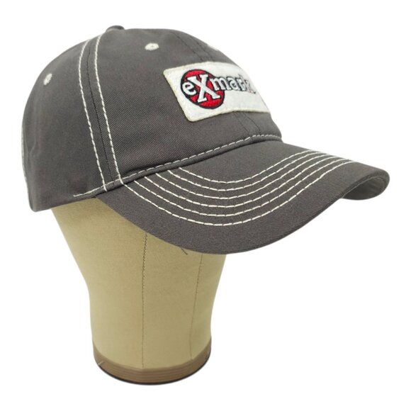 Exmark Logo Patch Strapback Cap Trucker 4 Seasons Equipment Logo Baseball Hat - Picture 3 of 14